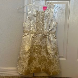 Lilly Pulitzer size 10 dress girls like new- only worn twice